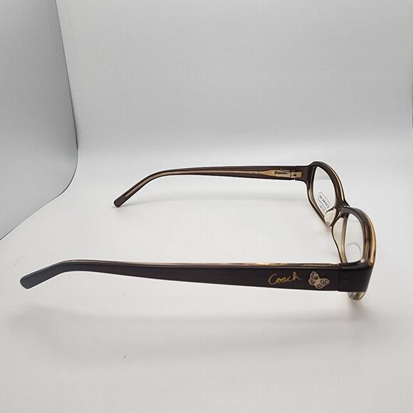 NWOT Coach Pilar Brown Prescription Glasses Frames & Case - Picture 6 of 10